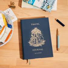 GUIDED TRAVEL JOURNAL FOILED A5 HARDCOVER ALL ABOARD