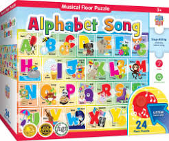 ALPHABET SONG - 24 PIECE MUSICAL FLOOR PUZZLE
