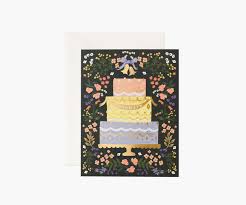 WOODLAND WEDDING CAKE CARD SKU GCW031