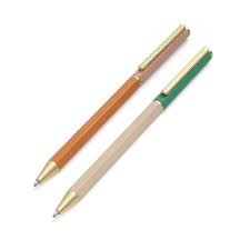 BALLPOINT PEN SET OF 2 SLIM MUTED