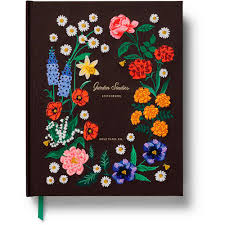 GARDEN STUDY EMBROIDERED SKETCHBOOK