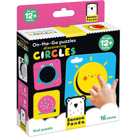 ON-THE-GO PUZZLE DISCOVERING CIRCLES 12M+ BABIES AND NEWBORN