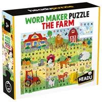 WORD MAKER PUZZLE THE FARM EDUCATIONAL PRESCHOOL TOY