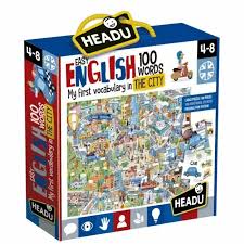 EASY ENGLISH 100 WORDS CITY EDUCATIONAL PRESCHOOL TOY
