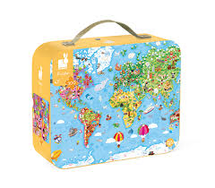 PUZZLE GIANT WORLD MAP - 300 PIECES