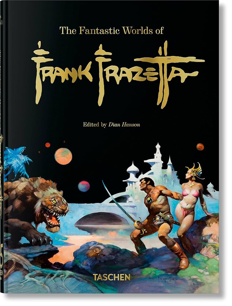 THE FANTASTIC WORLDS OF FRANK FRAZETTA 45 ED