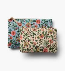 GRACIE QUILTED POUCH SET