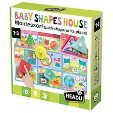 BABY SHAPES HOUSE MONTESSORI EDUCATIONAL TOY FOR TODDLERS