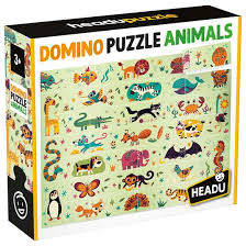 DOMINO PUZZLE ANIMALS EDUCATIONAL TOY FOR PRESCHOOLERS