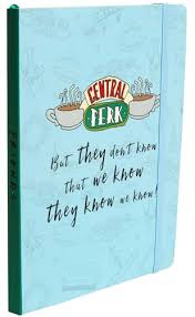 FRIENDS CENTRAL PERK SOFTCOVER NOTEBOOK