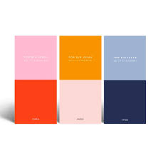 LIST NOTEPADS SOFTCOVER SET OF 3 COLORBLOCK