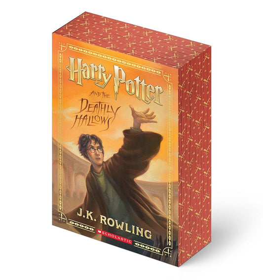 HARRY POTTER AND THE DEATHLY HALLOWS STENCILED EDGES * HARRY POTTER BOOK 7