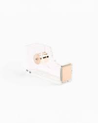 LUCITE TAPE DISPENSER