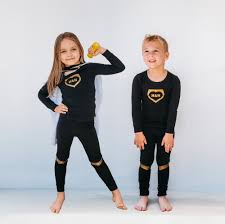 POWER PAJAMAS GALACTIC BLACK 4 5 T