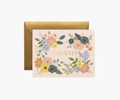 GARDEN FOREST CONGRATS CARD SKU GCM199