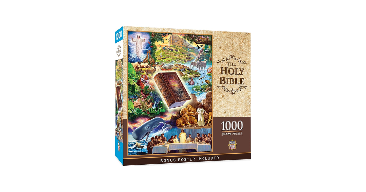 THE HOLY BIBLE - 1000 PIECE PUZZLE