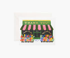 FLOWER SHOP THANK YOU CARD SKU GCT068