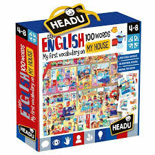 EASY ENGLISH 100 WORDS MY HOUSE EDUCATIONAL PRESCHOOL TOY