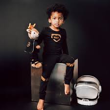 POWER PAJAMAS GALACTIC BLACK 3 4 T