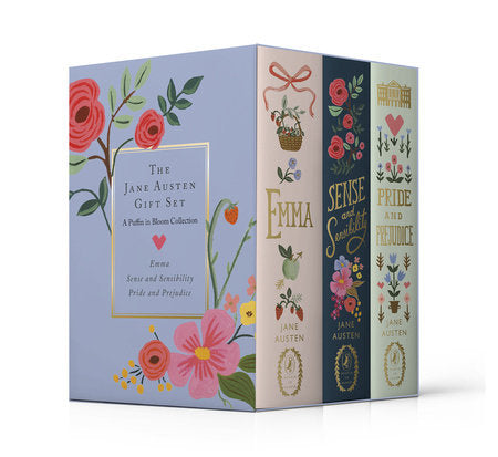 THE JANE AUSTEN GIFT SET *A PUFFIN IN BLOOM COLLECTION