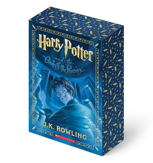 HARRY POTTER AND THE ORDER OF THE PHOENIX STENCILED EDGES * HARRY POTTER BOOK 5