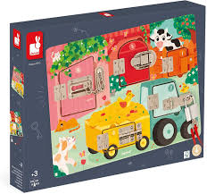 FARM PADLOCKS BOARD 5 DIFFERENT DOORS