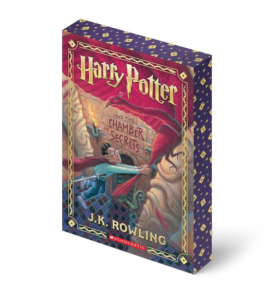 HARRY POTTER AND THE CHAMBER OF SECRETS STENCILED EDGES * HARRY POTTER BOOK 2
