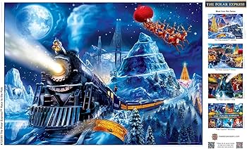 THE POLAR EXPRESS - RACE TO THE POLE 1000 PIECE PUZZLE
