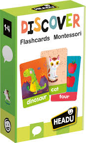 DISCOVER FLASH CARDS MONTESSORI EDUCATIONAL TODDLER TOY