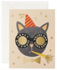 BIRTHDAY CAT CARD SKU GCB098