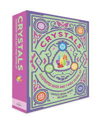 CRYSTALS ILLUSTRATED GUIDE AND 7-PIECE CRYSTAL KIT